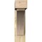 Ekena Millwork Thorton Block Rough Sawn Bracket w/ Offset Brace, Douglas Fir, 6"W x 22"D x 22"H BKT0604X22X22THR05RDF - alternate 4